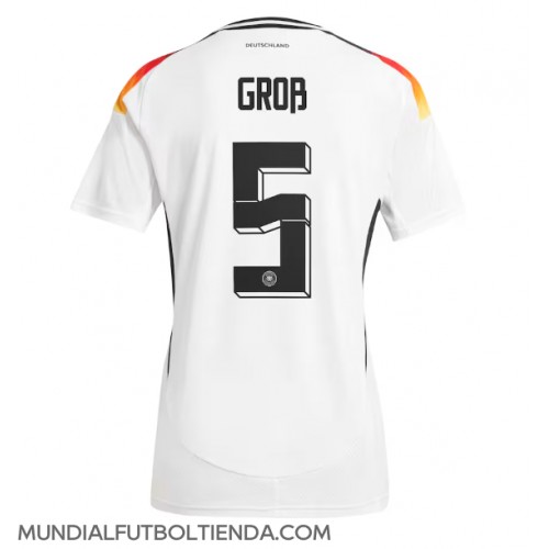 Camiseta Alemania Pascal Gross #5 Primera Equipación Replica Eurocopa 2024 mangas cortas